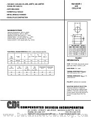 1N4148UR-1 datasheet pdf Compensated Devices Incorporated
