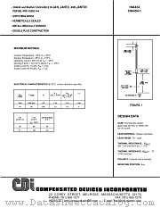 1N4454-1 datasheet pdf Compensated Devices Incorporated