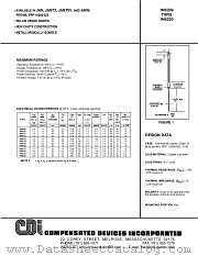 1N6314 datasheet pdf Compensated Devices Incorporated