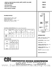 1N6641 datasheet pdf Compensated Devices Incorporated