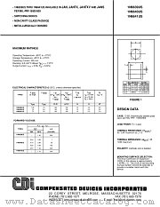 1N6639US datasheet pdf Compensated Devices Incorporated