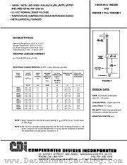 1N935A datasheet pdf Compensated Devices Incorporated