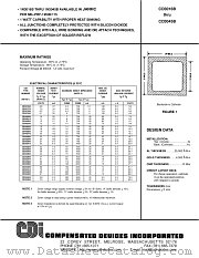 CD3021B datasheet pdf Compensated Devices Incorporated