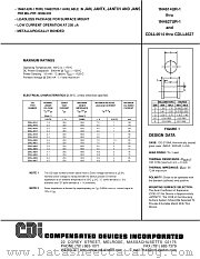 CDLL4623 datasheet pdf Compensated Devices Incorporated