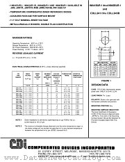 1N945BUR-1 datasheet pdf Compensated Devices Incorporated
