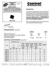1.5SMC51CA datasheet pdf Central Semiconductor