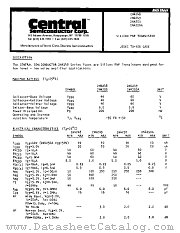 2N4249 datasheet pdf Central Semiconductor