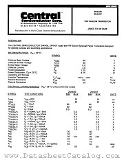 2N4407 datasheet pdf Central Semiconductor