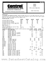 2N5296 datasheet pdf Central Semiconductor