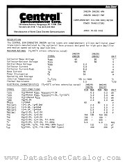 2N6295 datasheet pdf Central Semiconductor