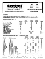 2N6556 datasheet pdf Central Semiconductor