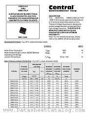 3SMC120CA datasheet pdf Central Semiconductor