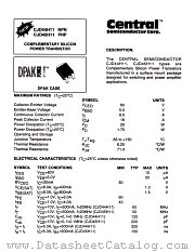 CJD45H11 datasheet pdf Central Semiconductor