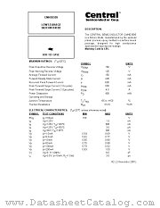 CMHD3595 datasheet pdf Central Semiconductor