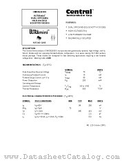 CMKD6263DO datasheet pdf Central Semiconductor