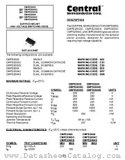CMPD2003S datasheet pdf Central Semiconductor