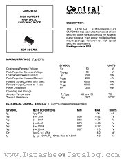 CMPD4150 datasheet pdf Central Semiconductor