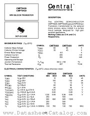 CMPT6428 datasheet pdf Central Semiconductor