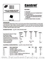CMSH2-20 datasheet pdf Central Semiconductor