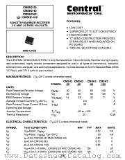 CMSH2-20-1 datasheet pdf Central Semiconductor