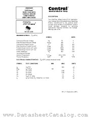 CMXD6001 datasheet pdf Central Semiconductor