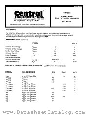CMXT3906 datasheet pdf Central Semiconductor