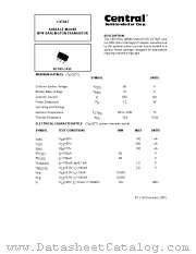 CXTA27 datasheet pdf Central Semiconductor