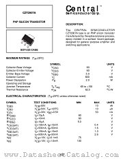 CZT2907A datasheet pdf Central Semiconductor