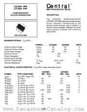 CZT3904 datasheet pdf Central Semiconductor