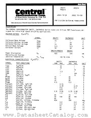 2N5910 datasheet pdf Central Semiconductor