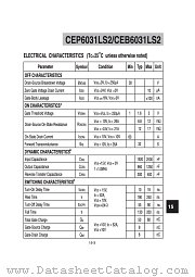 CEP6031LS2 datasheet pdf Chino-Excel Technology