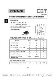 CEM9400 datasheet pdf Chino-Excel Technology