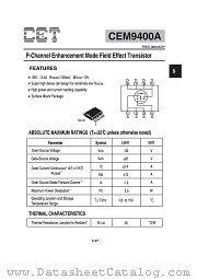 CEM9400A datasheet pdf Chino-Excel Technology