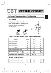 CEB1012 datasheet pdf Chino-Excel Technology