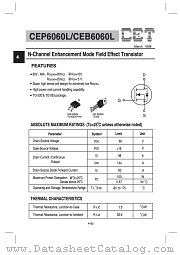 CEP6060L datasheet pdf Chino-Excel Technology