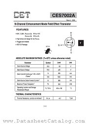 CES7002A datasheet pdf Chino-Excel Technology