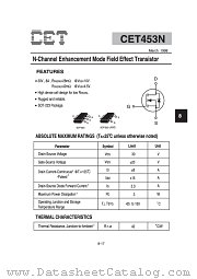CET453N datasheet pdf Chino-Excel Technology