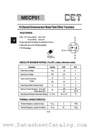 MECP01 datasheet pdf Chino-Excel Technology
