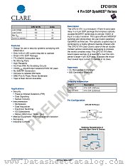 CPC1017N datasheet pdf Clare Inc