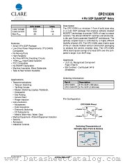 CPC1030N datasheet pdf Clare Inc