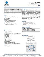 CPC1035N datasheet pdf Clare Inc