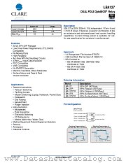 LBA127S datasheet pdf Clare Inc