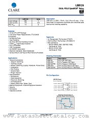 LBB126S datasheet pdf Clare Inc