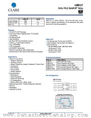 LBB127 datasheet pdf Clare Inc