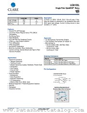LCA100LSTR datasheet pdf Clare Inc