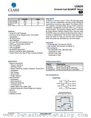 LCA220STR datasheet pdf Clare Inc