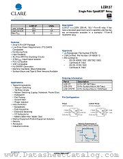 LCB127STR datasheet pdf Clare Inc