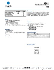 LDA210STR datasheet pdf Clare Inc