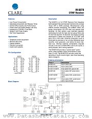 M-8870-02SM datasheet pdf Clare Inc
