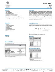 MN2308 datasheet pdf Clare Inc